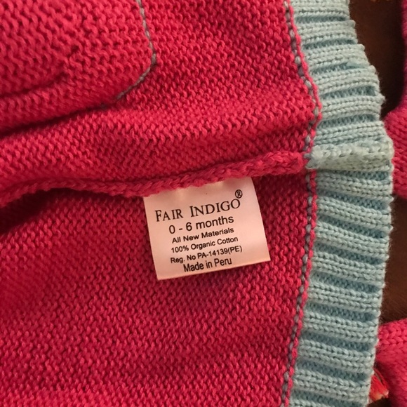 Sweater mittens booties set - Picture 6 of 6